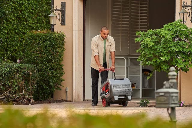Briggs and Stratton Q6500 in Action