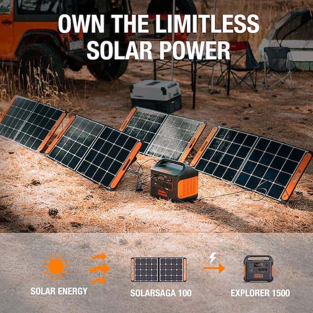 Jackery 1500 Power Station with Solar Panels