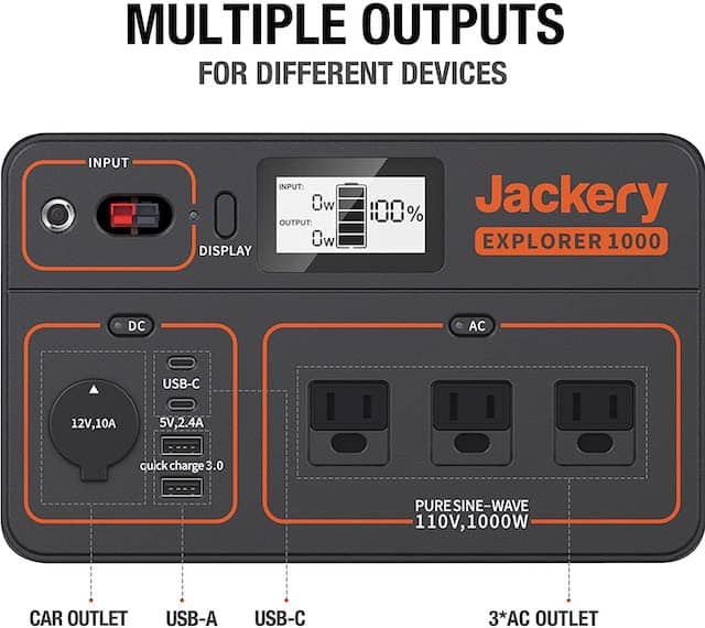 Jackery Solar Generator 1000 Control Panel Jackery Solar Generator 1000 Control Panel