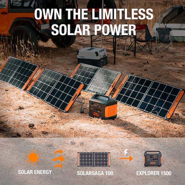 Jackery Solar Generator 1500 In Action