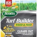 Scotts Turf Builder Weed and Feed vs Triple Action