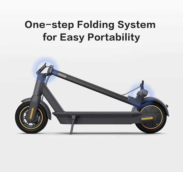 Segway Ninebot Max Folding System